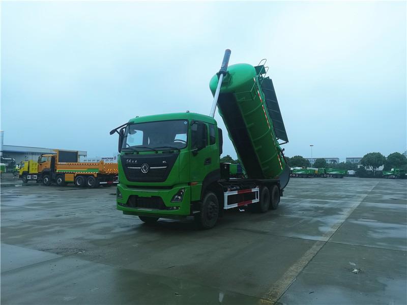 國六東風(fēng)天龍污泥運(yùn)輸車